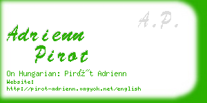 adrienn pirot business card